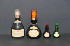  Carpenè Malvolti - 2 vecchie bottigliette Grappa e Brandy 250 cc - e 2 mignon