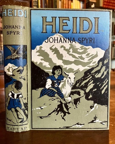1937 heidi children book by - children's,