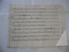 ANTICO VECCHIO MANOSCRITTO