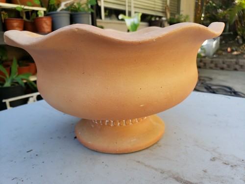 Piedistallo ciotola arancione