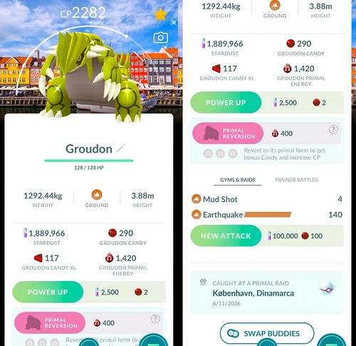 Shiny groudon copenhague - shiny,