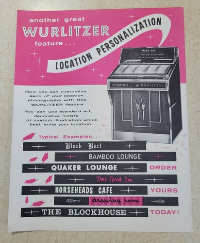 Bellissimo juke box vintage