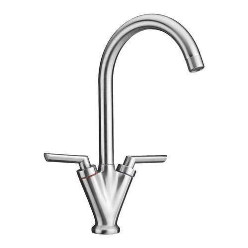 Rubinetto acciaio inox doppia - rubinetto,