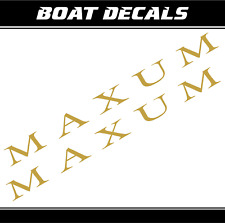 Maxum decals 34" old version
