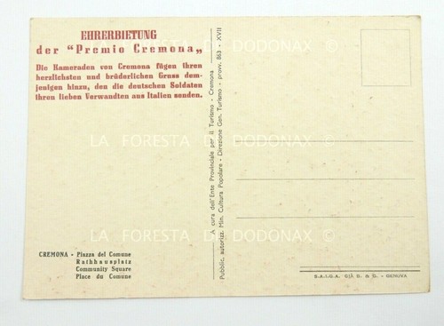 Cartolina pubblicitaria per - pubblicitaria,