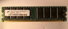 Memoria DDR Micron MT8VDDT3264AG-335C4 256MB PC2700 333 MHz CL2.5 184-Pin PU. RI