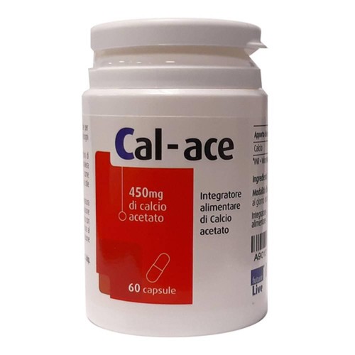 Calace calcio acetato 60cps - calace,