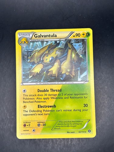 Galvantula 114 raro pokemon - 42/114,