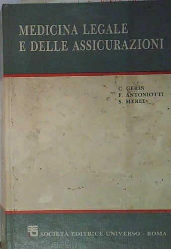 Medicina legale delle - ,