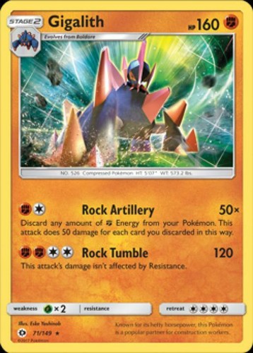 Gigalith rara - (sm01-071), (rara