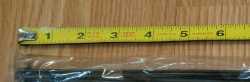 225mm lunghezza 15g 8mm - 225mm,