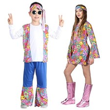 COSTUMI HIPPIE BAMBINO/A