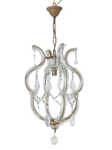 Splendido antico lampadario