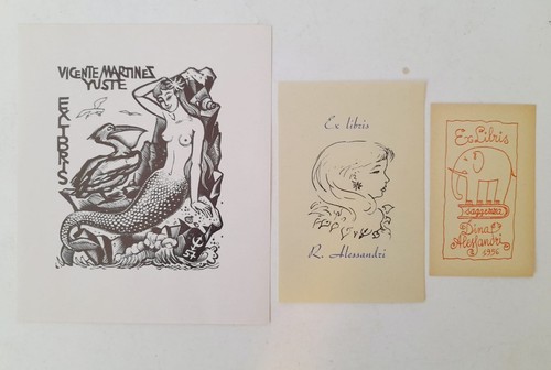 Lotto ex libris lorenzo - ex,