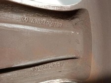 A2034010702 cerchio per MERCEDES-BENZ CLASE C (W203) 270 CDI (203.016) 5505918