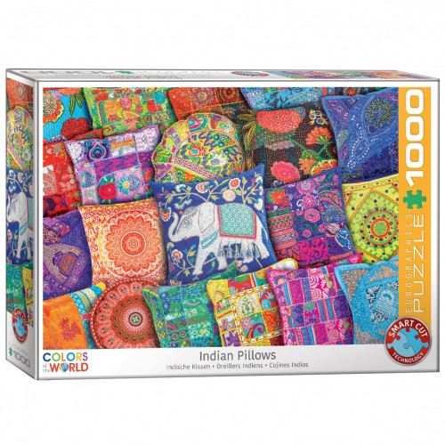 Puzzle cuscini indiani - puzzle,