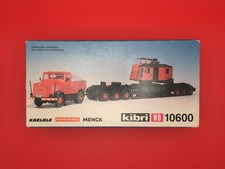 kibri 10600 kit di montaggio trattore Kaelble con pianale ribassato e Menck H0 1:87