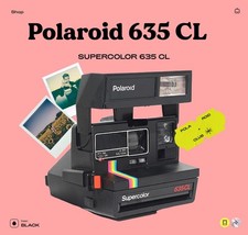 Polaroid Supercolor 635 CL fotocamera pellicola istantanea | fotocamera pellicola 600 vintage con