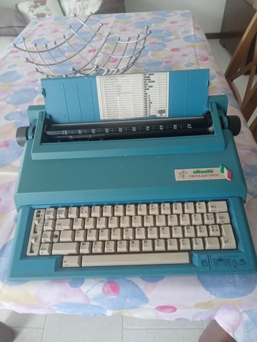 Macchina scrivere olivetti - macchina,