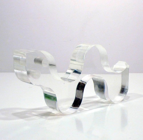 Scultura lucite plexiglass