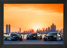 Bugatti Veyron Chiron poster