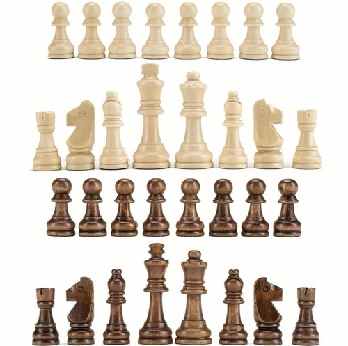 Scacchi set pcs in - scacchi, legno