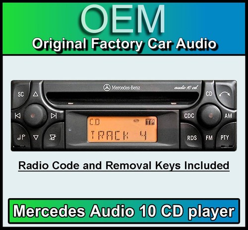 Lettore mercedes slk audio - cd,