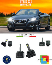 ⭐LAMPADE ANABBAGLIANTI D3S KIT LED 6000K ADATTO PER VOLVO C70 II⭐