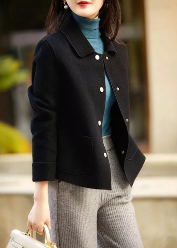 Giacca donna corta nera - giacca, slim