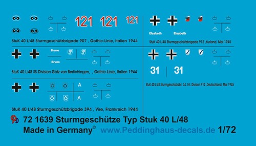 Peddinghaus decals 1639 - peddinghaus-decals,
