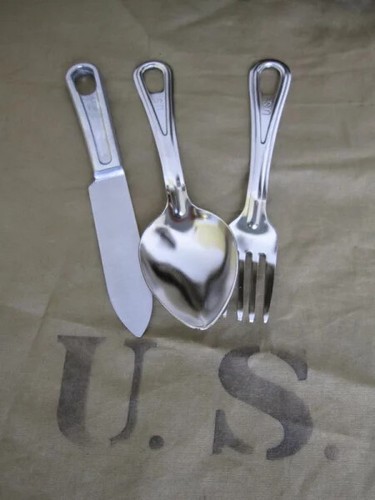 Army posate pranzo kit - da,