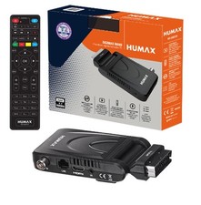 Humax - Decoder digitale terrestre DVB-T2 HD-2023T2 Digimax Nano con telecomando
