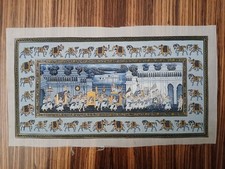 dipinto su seta XX secolo –