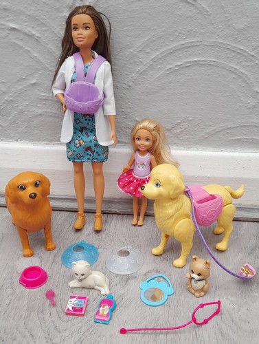 Barbie pet veterinario medico - pet,