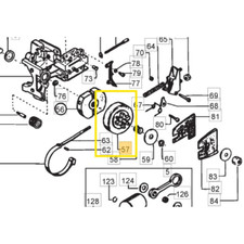 ALPINA CAMPANA FRIZIONE 3/8" 6