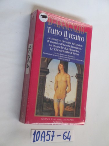 Annunzio teatro martirio - il,
