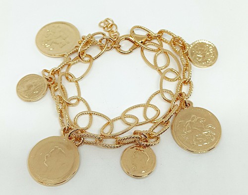 Bracciale multifilo catena - bracciale,