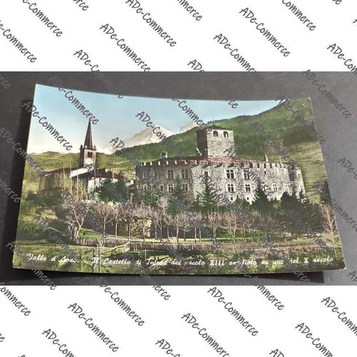 Cartolina valle aosta il - d'aosta,
