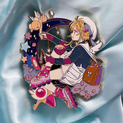 Spilla smaltata cardcaptor - spilla,