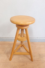Sgabello regolabile legno - sgabello,