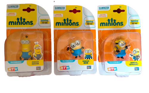 Minions bob kevin stuart - 3,