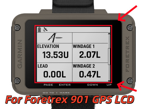 Lcd per garmin foretrex 901 - lcd,