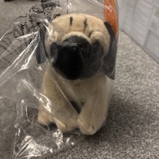Peluche morbido cane carlino