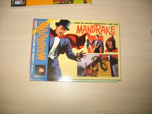 Raccolta mandrake comic - mandrake,