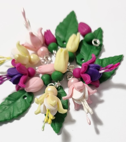 Charm fiore fucsia - , a