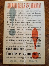 WWI POSTA MILITARE FRANCHIGIA