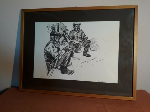 Quadro vintage serigrafia - vintage,