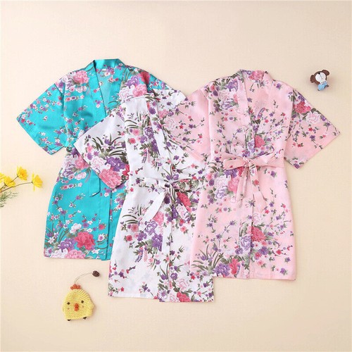 Accappatoio kimono bambina