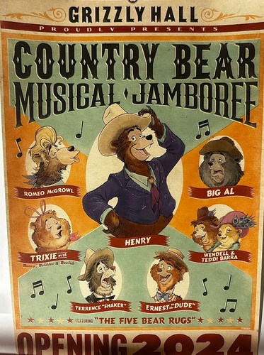 Disney country bear - disney,