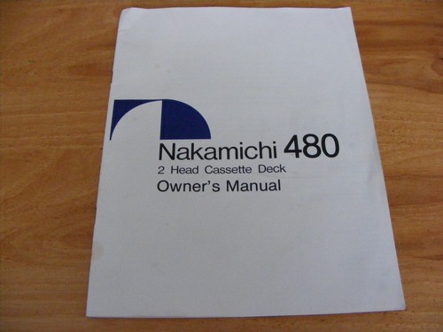 Nakamichi 480 cassette - 480, deck